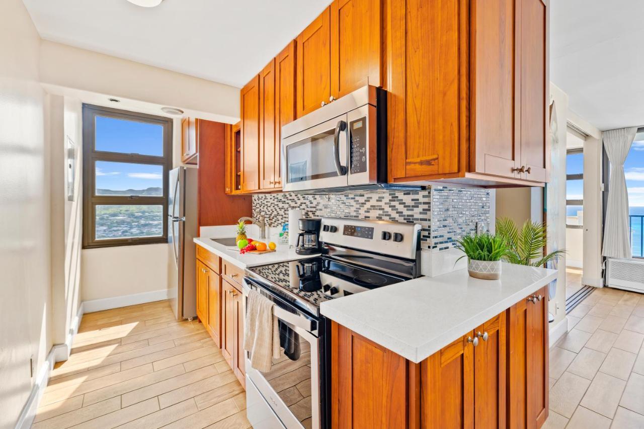 Waikiki Banyan 1Br With Great Ocean Views, Steps To Beach & Parking! Honolulu Ngoại thất bức ảnh