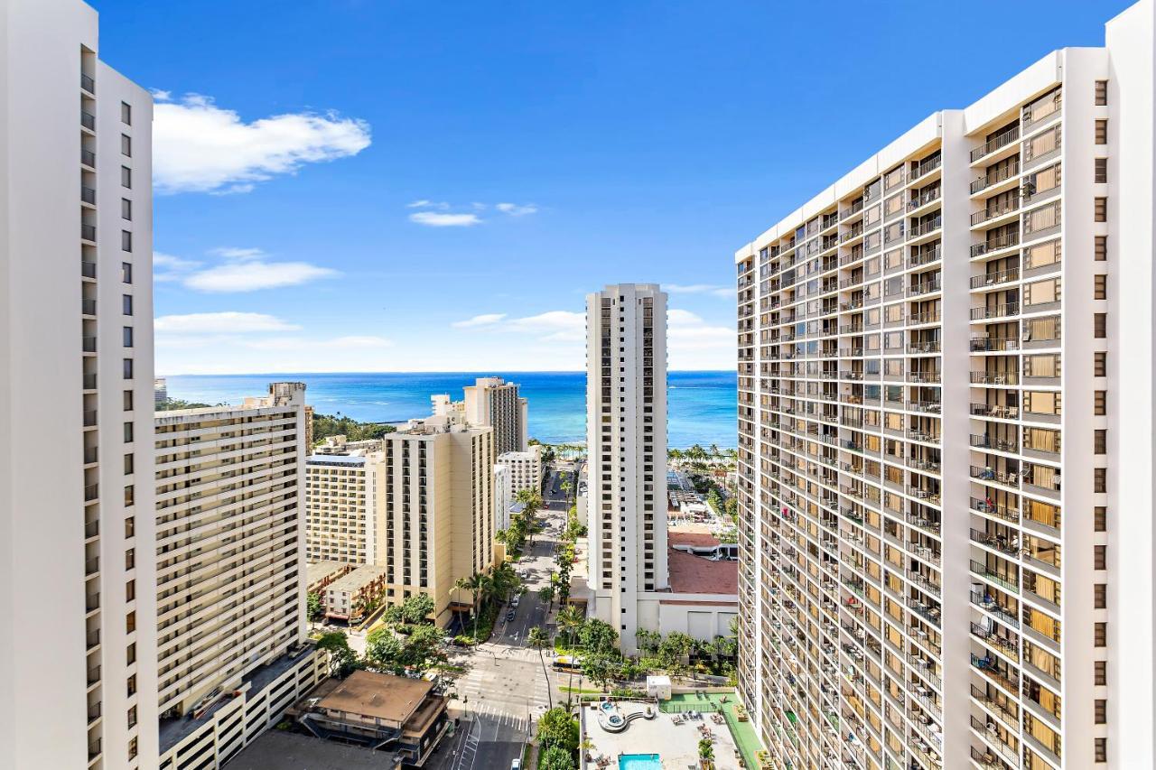 Waikiki Banyan 1Br With Great Ocean Views, Steps To Beach & Parking! Honolulu Ngoại thất bức ảnh