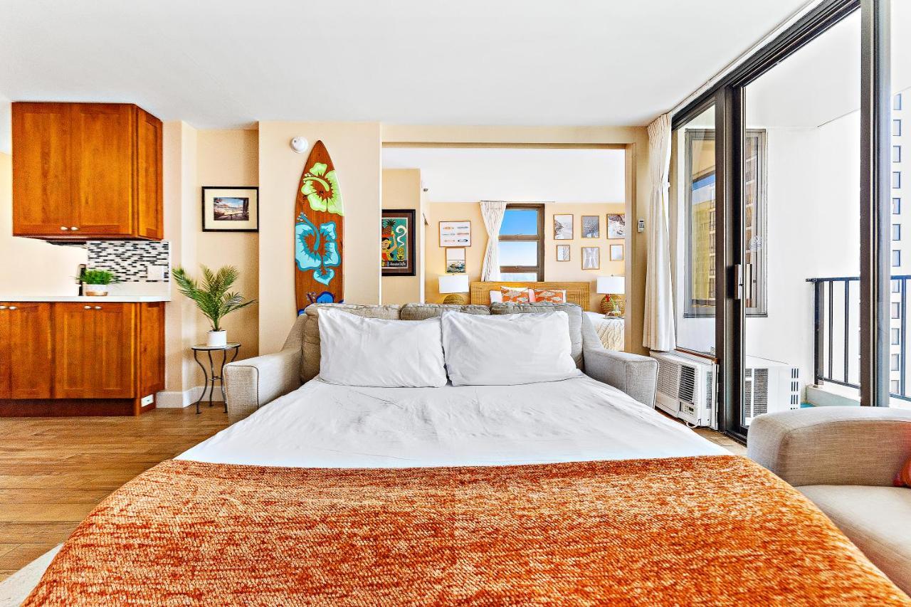 Waikiki Banyan 1Br With Great Ocean Views, Steps To Beach & Parking! Honolulu Ngoại thất bức ảnh